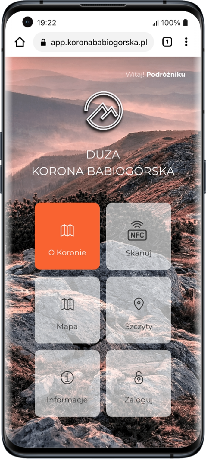 Aplikacja Korona Babiogórska