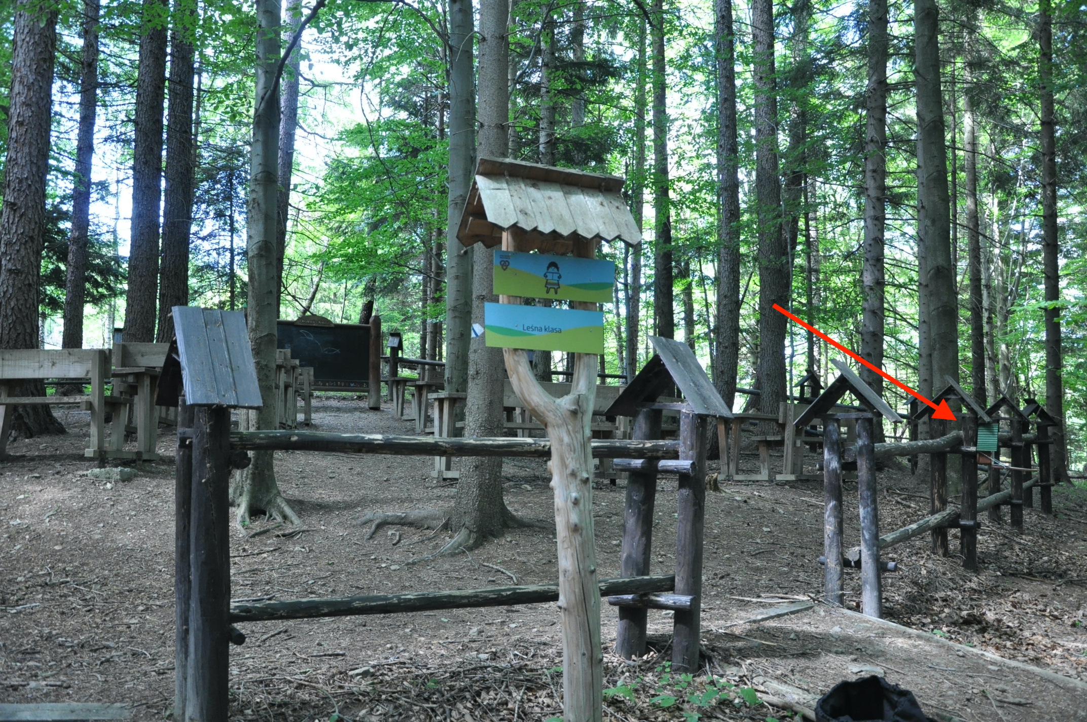 Mokry Kozub - ścieżka edukacyjna