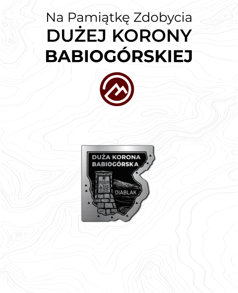 Odznaka Zdobywcy Dużej Korony Babiogórskiej - Diablak
