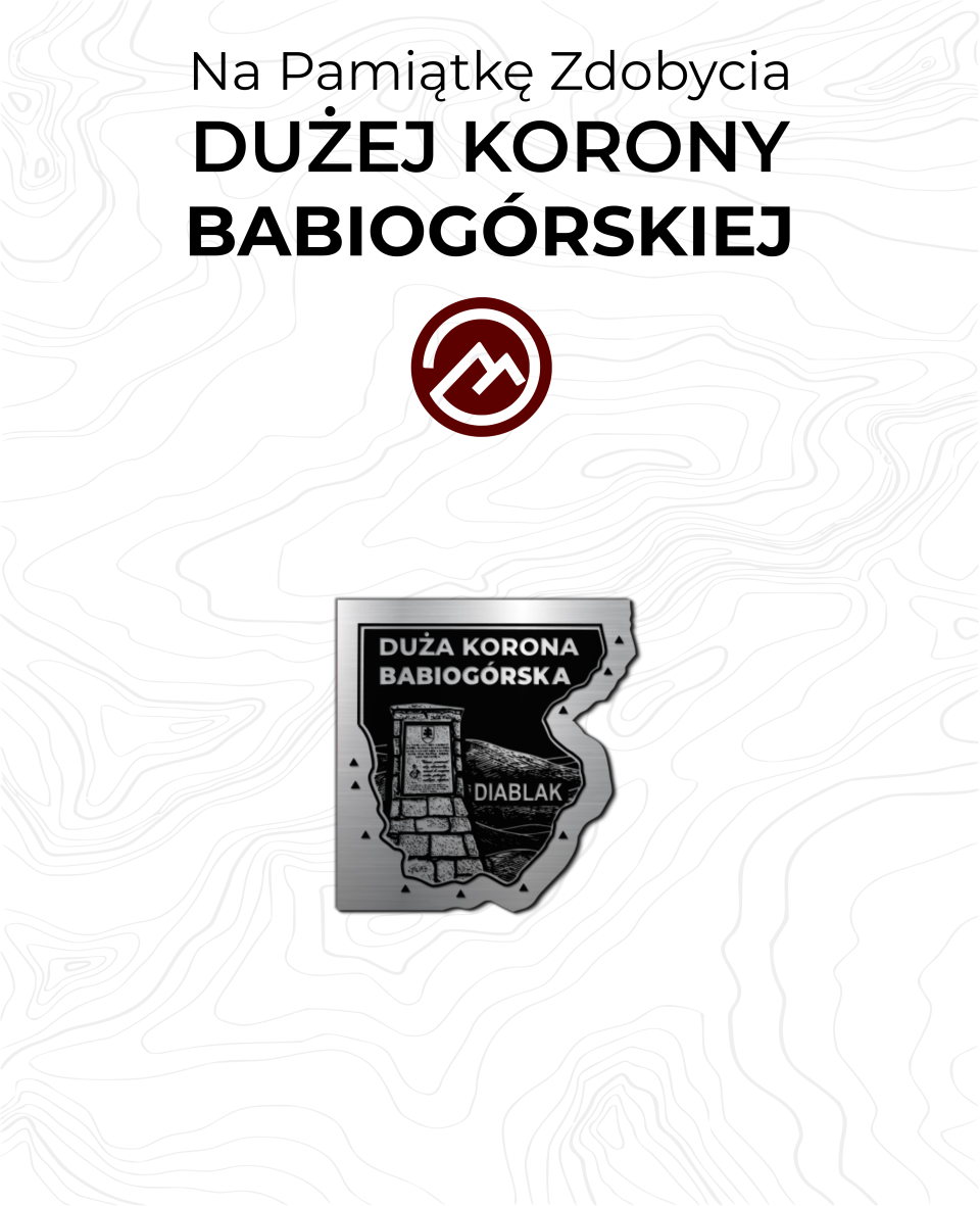 Odznaka Zdobywcy Dużej Korony Babiogórskiej - Diablak